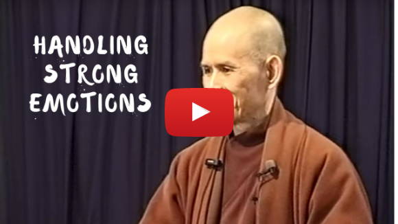 Handling Strong Emotions | Thich Nhat Hanh 2000.06.09